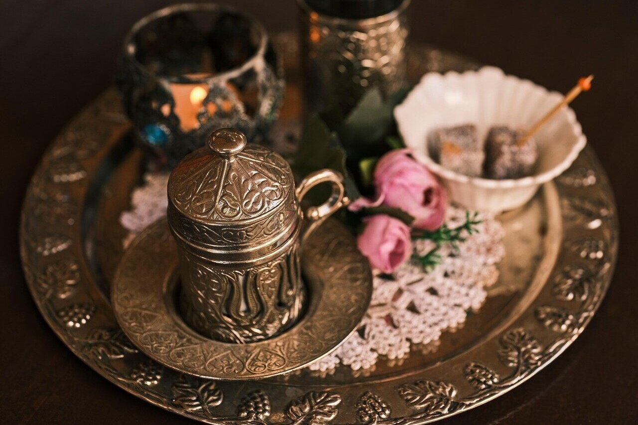 Turkse koffie setting
