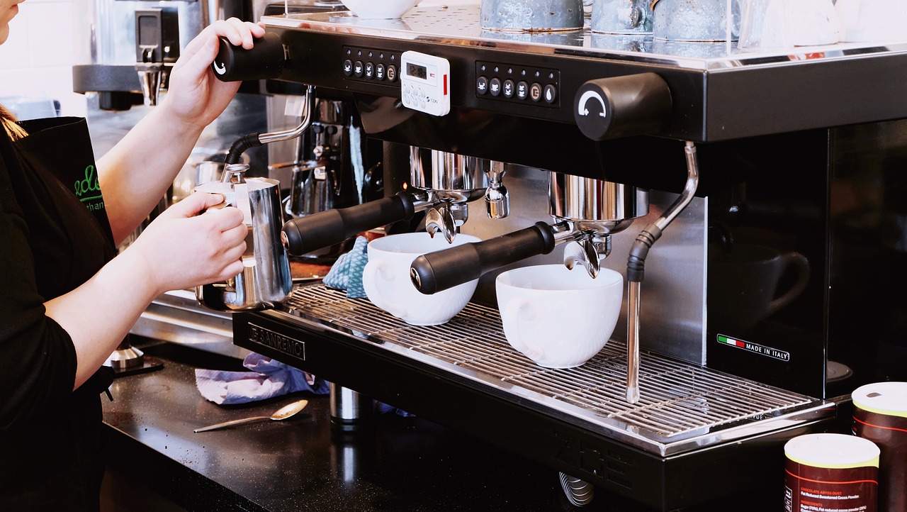 halfautomatische koffiemachine