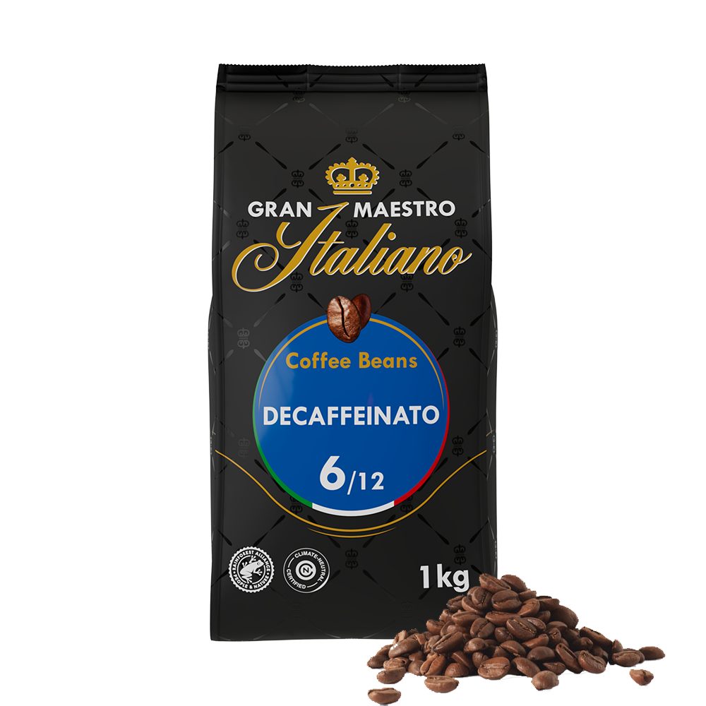 koffievoordeel.nl webshop Gran Maestro Italiano Decaffeinato