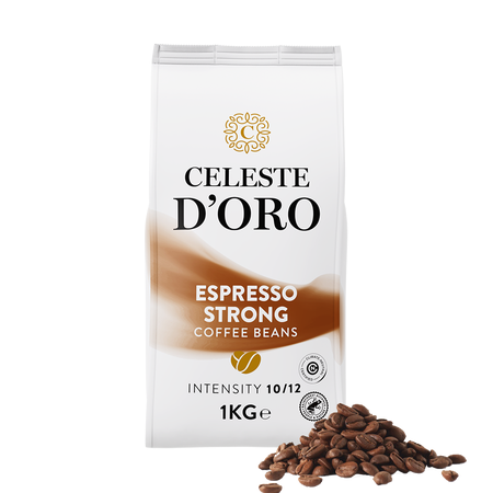 koffievoordeel.nl webshop Celeste d'Oro Finest Espresso Strong